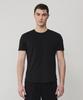 Dibeullu Tailored Crew Neck Short Sleeve Black