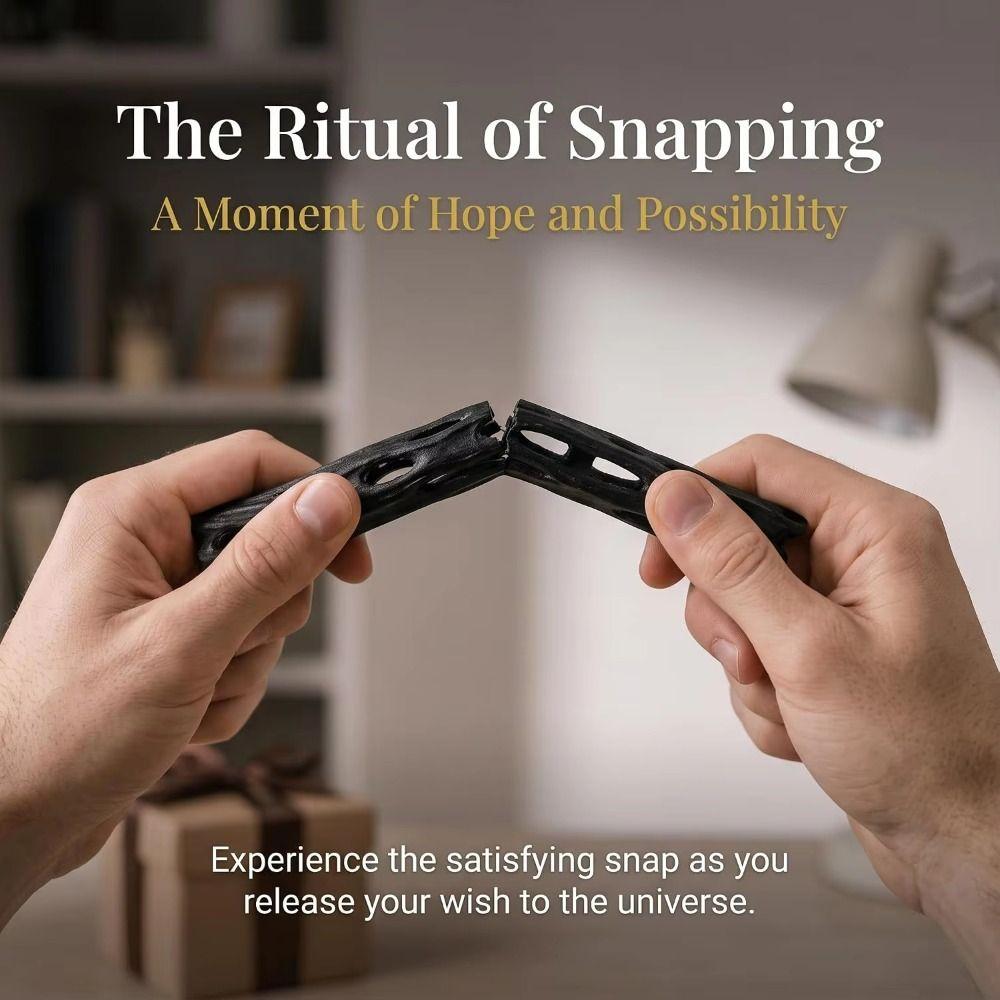 3D Printed Wish Willow Stick Multi-Purpose Magic Stick Wish-Making Snap Stick Spiritual Healing