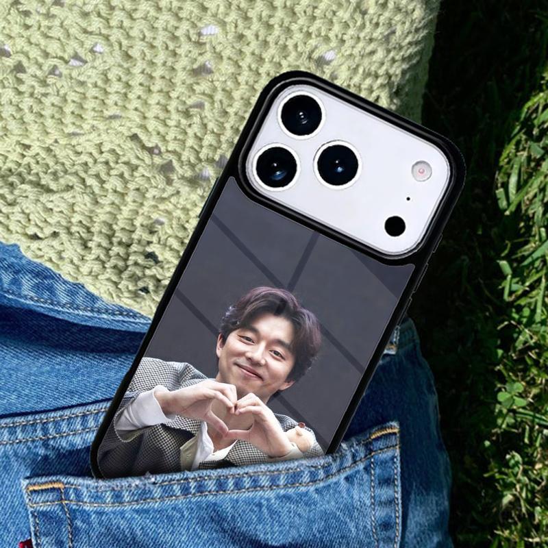 Kpop Gong Yoo soft mobile phone case Compatible with IPhone 17 16 15 14 13 12 11Pro Max 17 Air cover