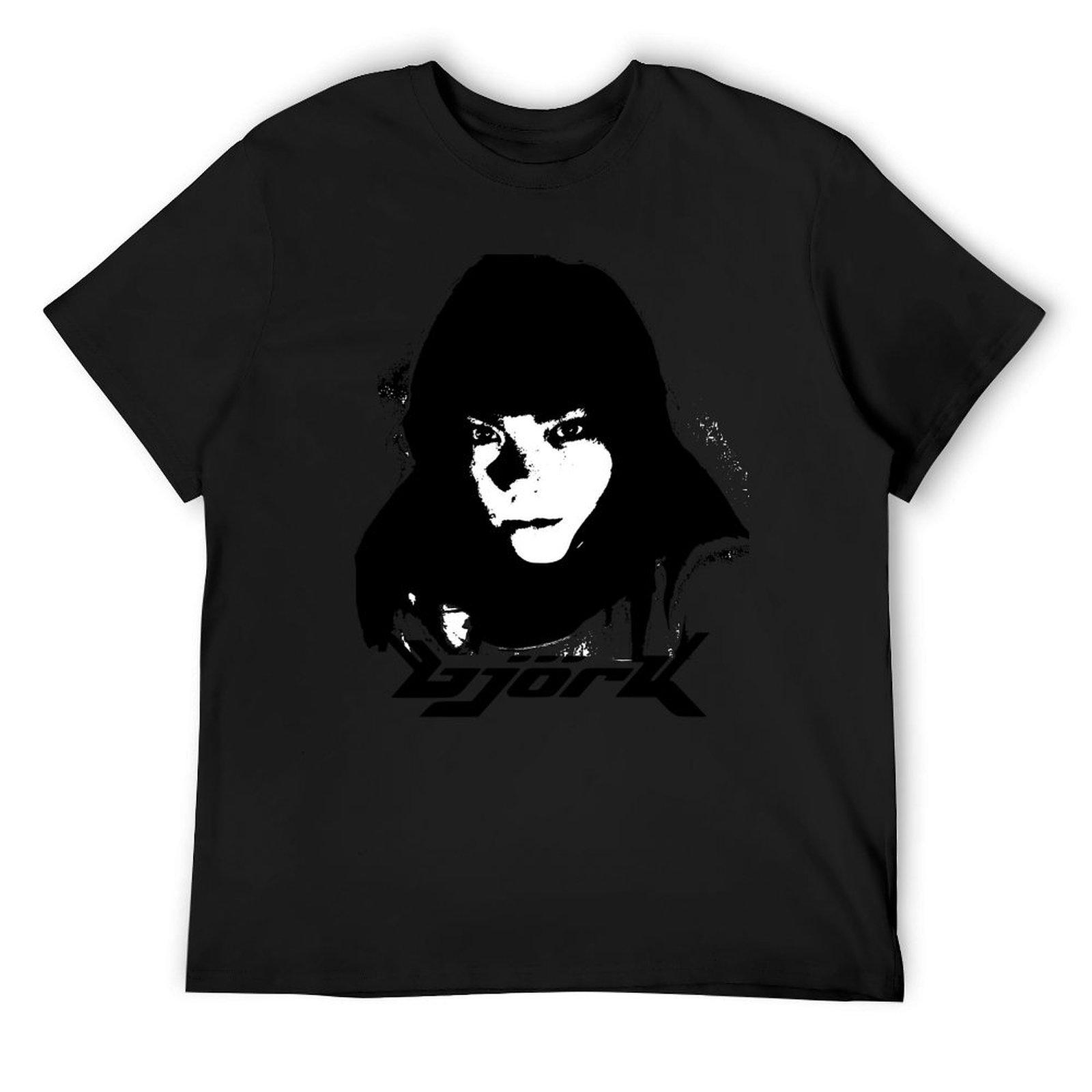 

punk bjork T-Shirt vintage oversized t shirt t shirt for men 4XL