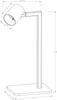 Lampa Stołowa Snow 1 Gu10 Biały Light Prestige Lp-731/1T Wh