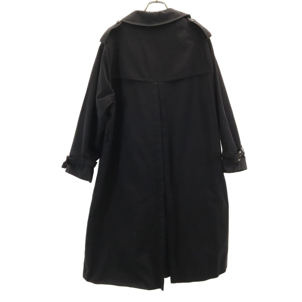 Burberrys 80er Jahre Made in England Vintage Trenchcoat 16 Schwarz Damen Gebraucht