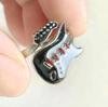 Artistic Adjustable Drip Oil Guitar Ring for Men & Women