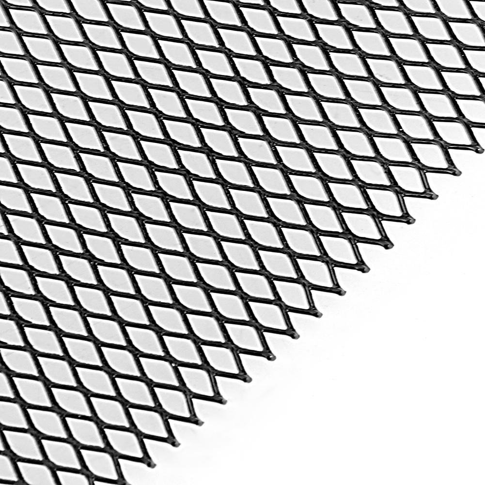 3x6mm Aluminum Alloy Car Grille Mesh Sheet Grid Body Bumper Rhombic Grill Universal