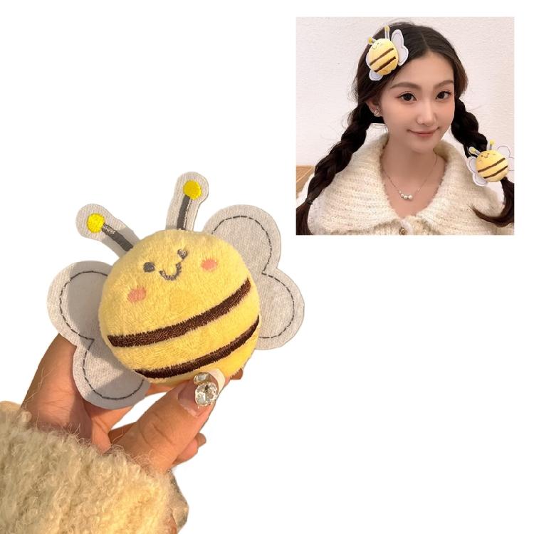 3D Cartoon Honeybee Side Pin Hair Clip Girl Hair Style Tool Antislip Hair Decors