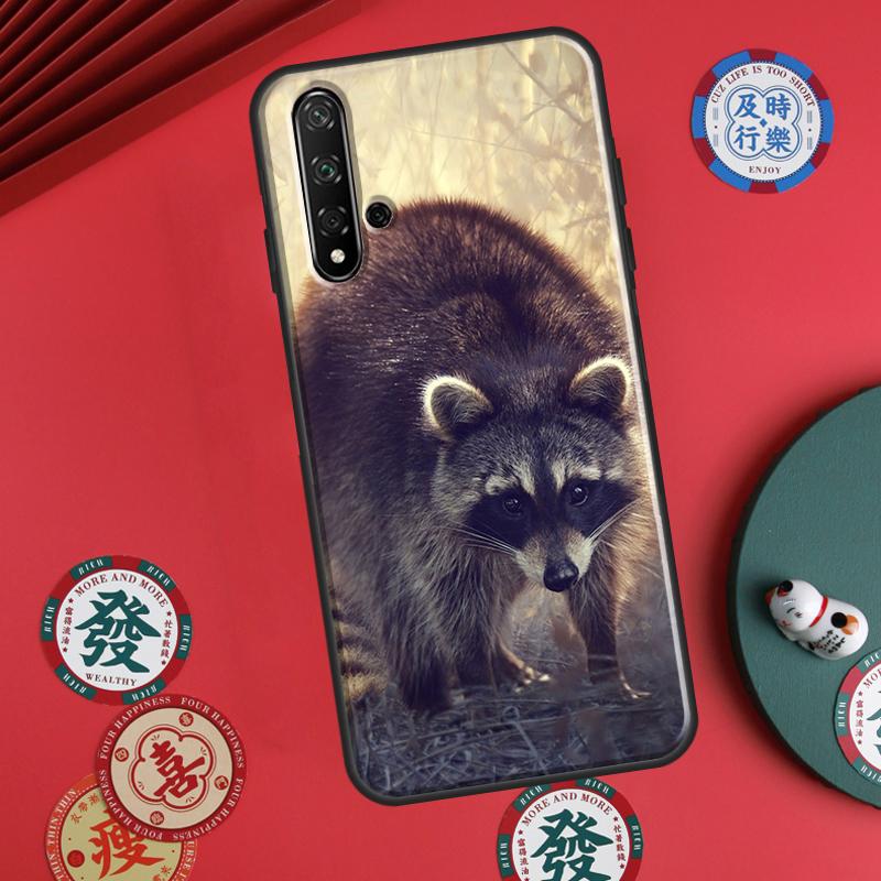 

Raccoon For Huawei P30 P20 P40 Lite P60 Pro Nova 5T 12s 12i 11i Y90 Y70 Y60 Y61 Y91 Y72 9 10 SE Case Huawei P30 Pro