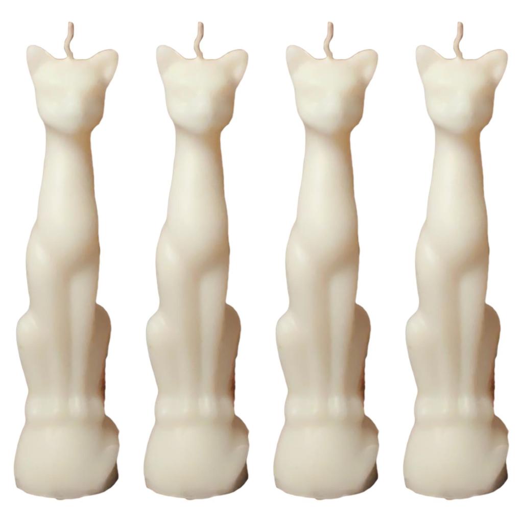 Cat Candle Hecate Jyotish Mystic Mall Decorative Soy Blend Wax Candle