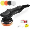 ZOTA 125mm 15mm Random for Cars and Polishes Metal Removes Includes Japanese Instructions Dual-Action Polisher, Orbital, 6-Speed, 2000-5200 Rpm, 720W,