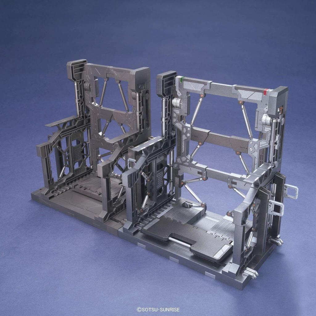 Builders Parts 1/144 System Base 001 (Gunmetal)