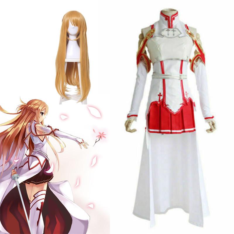 Online Art Sword Sao Alicization Asunayuuki Cosplay Costume Uniform Outfit Dress