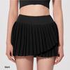 Nude Antibacterial Pleated Yoga & Running Skirt with Lining