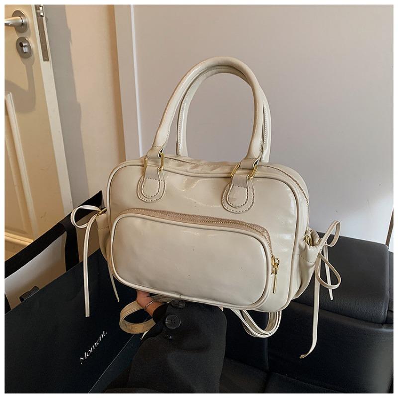 Fashion shoulder bag spring new simple casual backpack feeling hand carry tote bag handbag women