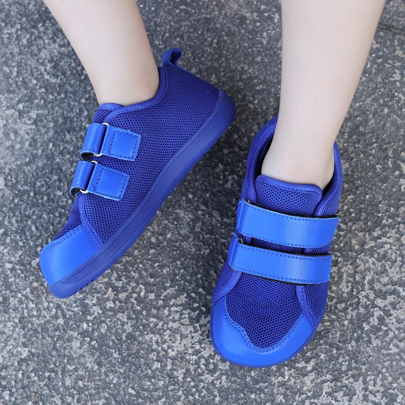 Wide Toe Kid's Sports Shoes Children Casual Sneakers Anti-slip Running Walking Flats Breathable Outdoor Training Shoes