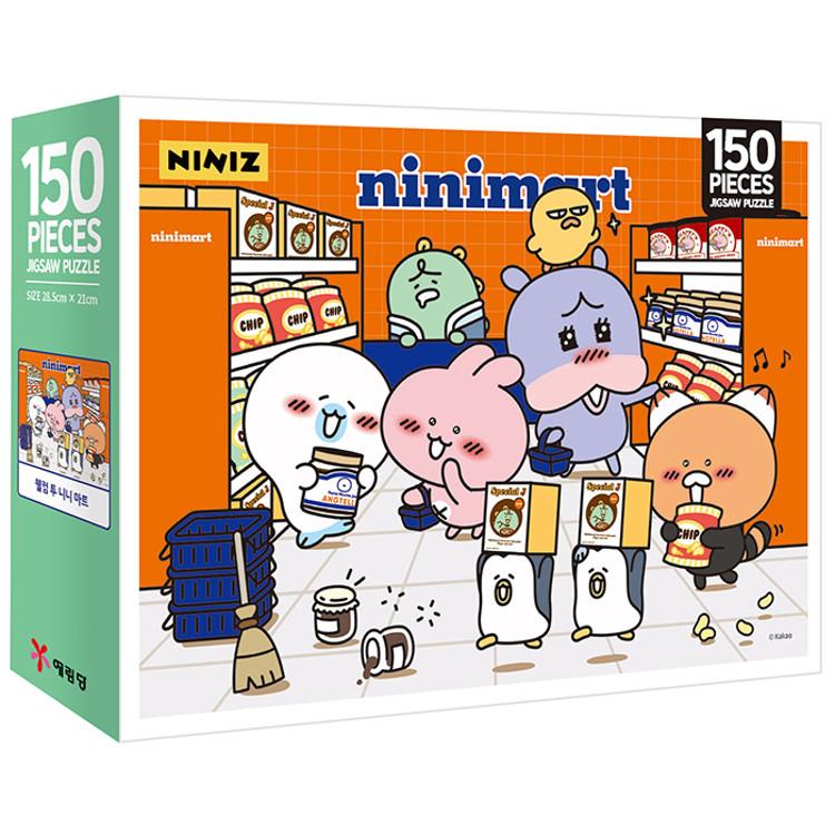150dílné puzzle - Kakao Friends Vítejte v Nini Martu, populární korejské puzzle