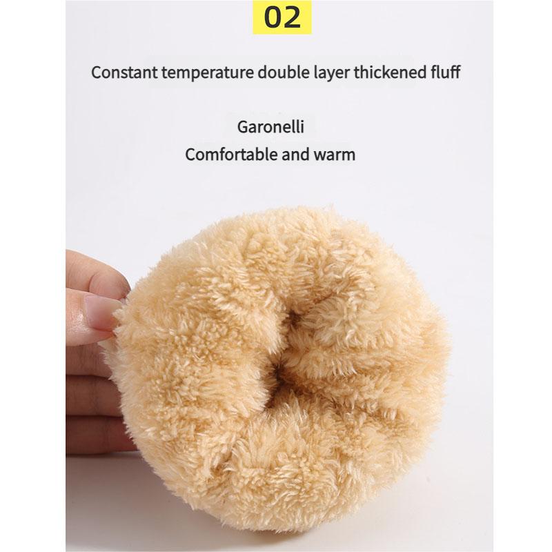 Winter Warm Gloves Double Thickness Blended Finger Gloves Neutral Cold Proof Cycling Gear For Extreme Cold Weather