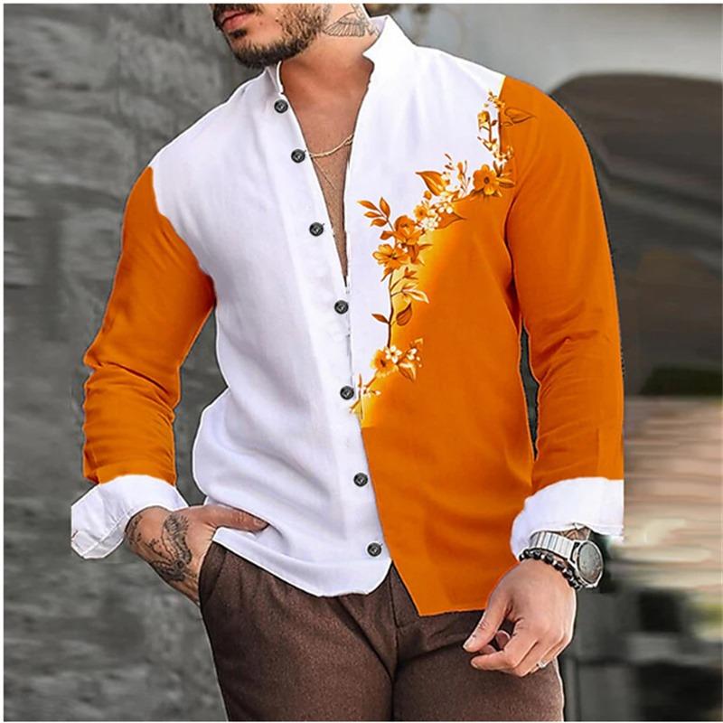 Snakeskin Graphic HD Pattern Soft Comfortable Shirt T-shirt Button Lapel Suit Colorful Retro Popular Fashion Men's T-shirt Top