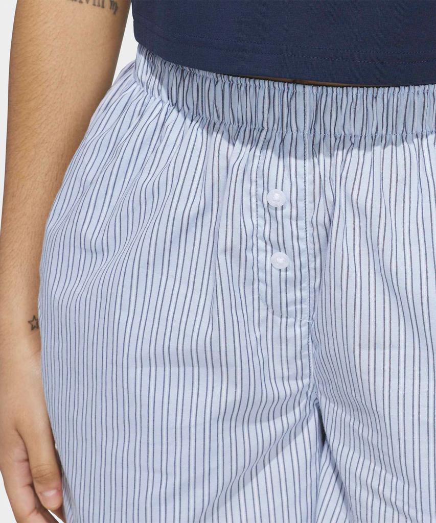 adidas Striped Boxy Shorts - Clear Sky / Kt8005