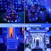 Solar Light String IP65 Waterproof Light String Suitable for Christmas Trees Weddings Holidays Parties Gardens