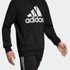 Adidas Classic Logo Pullover Hoodie Autumn International Edition Men Tops Black DQ1461