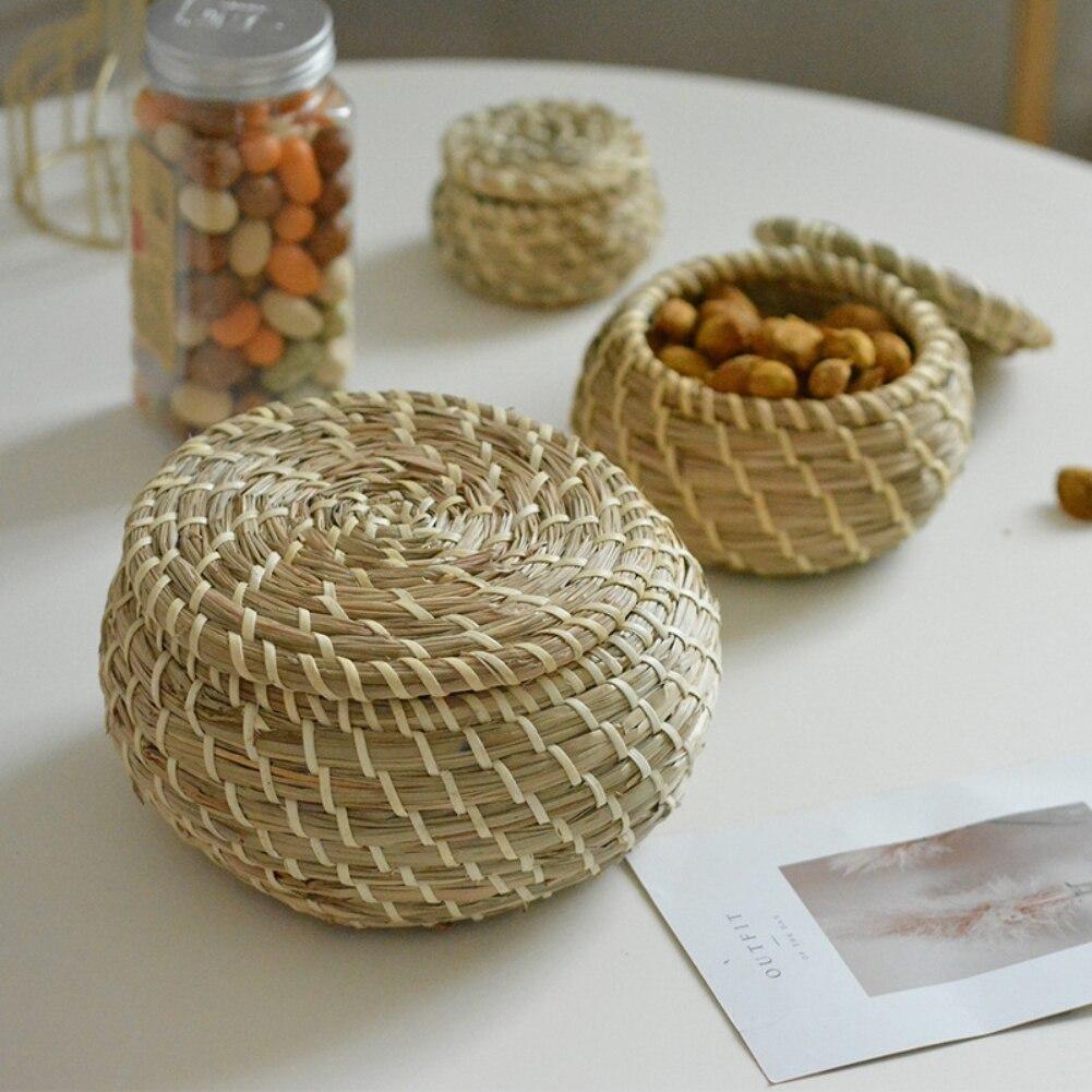 Woven Storage Basket  Used In Nurseries Salons Hotels Box Desktop Storage Basket