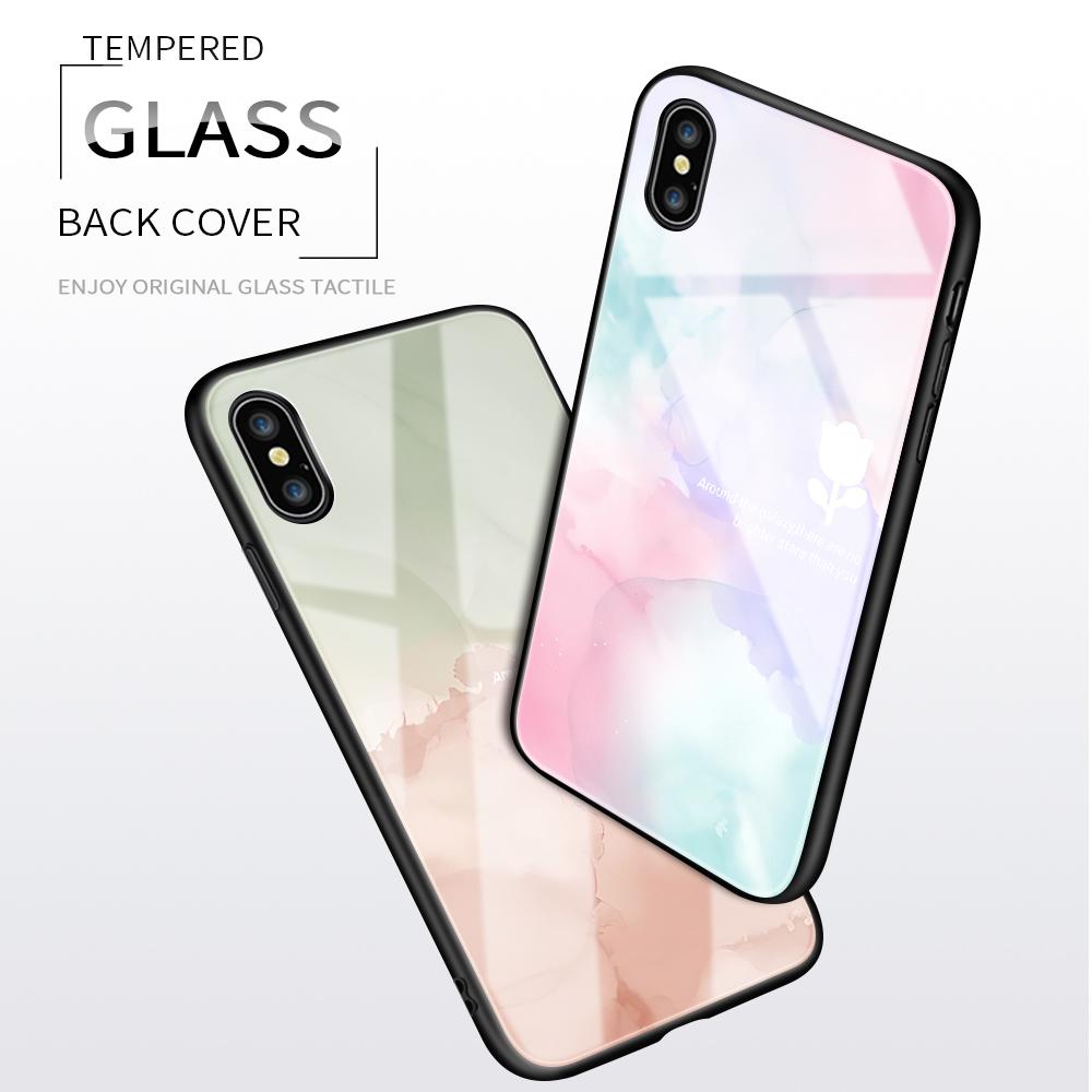 Pouzdro na telefon z tvrzeného skla pro Huawei P30Lite Honor 90Lite 9X X6A X9B Infinix Hot40 Note30 Tecno Spark20 Moto G15 G22 Měkký okraj Nárazuvzdorný Hladký kryt