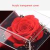 Lifting Rose Gift Box Necklace Rings Storage Box For Women Girlfriend Birthday Christmas Valentine Gifts 2024
