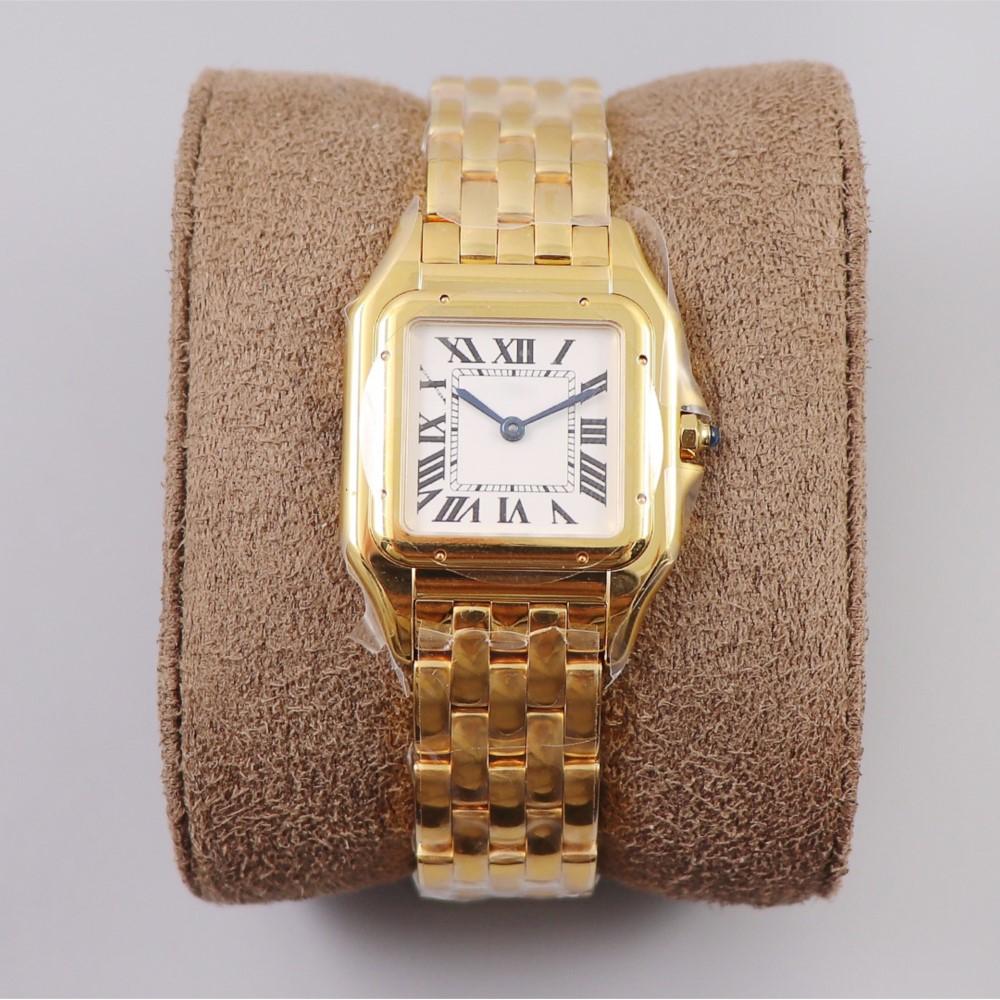 

Ladies Watches W2PN0007 1:1 High quality 27*37mm Watches roman number clock stainless steel watches AAA Clock