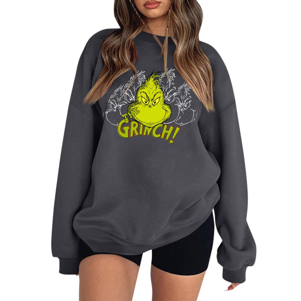 Dámská mikina Colorblock Dlouhý rukáv Kulatý výstřih Neformální Pohodlné Volné Lehká dámská mikina