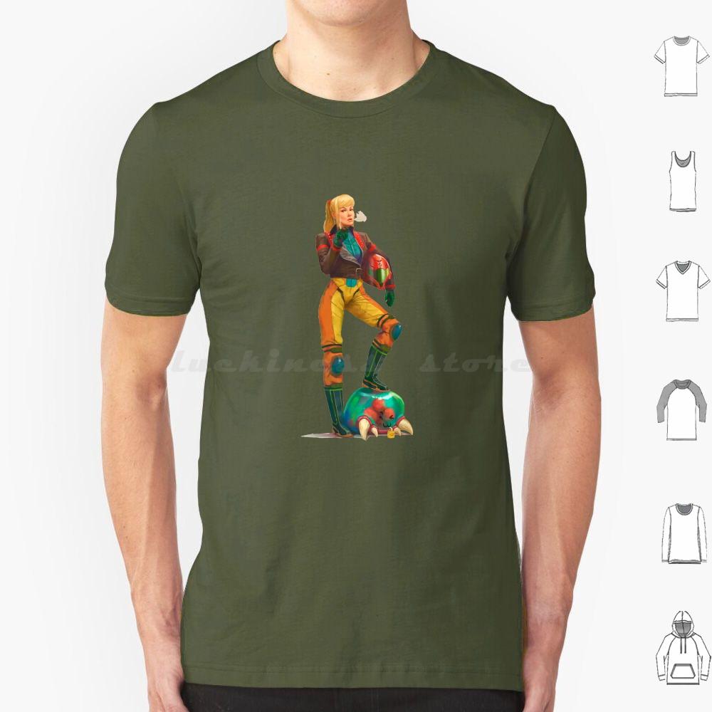 Metroid T-Shirt Herren Damen Kinder   Samus Metroid Spiel Videospiel Retro Zähes Küken Samus Aran Damen Stark Dread Weltraum-Pirat