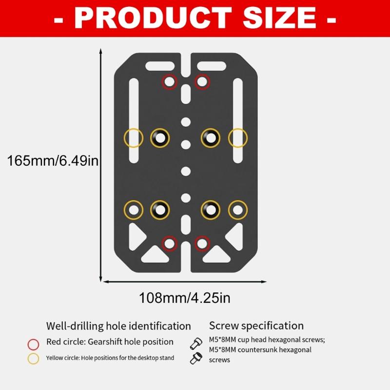 Carbon Steel Handbrake Holder with Not Slip EVA Padding & Sturdy ABS Construction Wheel Handbrake Stand for HBP