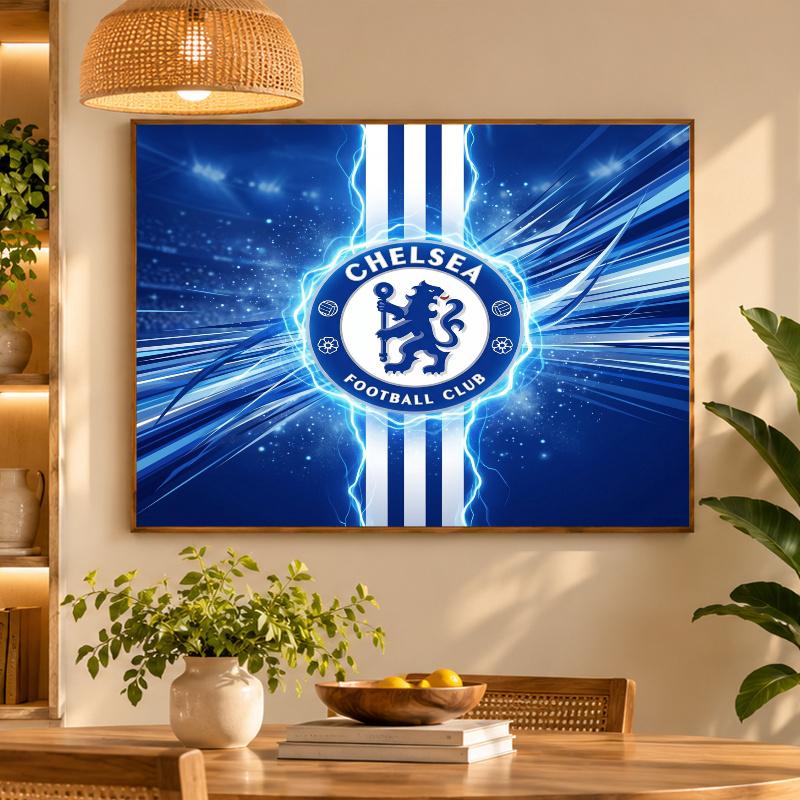5D Diamond Painting Chelsea FC DIY Full Drill Diamond Art Kit Home Decoration