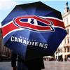 Montreal Canadi-ens Hockey Team Umbrella Folding umbrella, automatic umbrella 8-Frame for Travel, camping Use Gift for Halloween Christmas