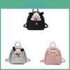 Korean Children Backpack Pu Material With Breathable And Wearresistant Design For Kindergarten Use