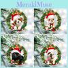 2022 New Christmas Dog Decoration Acrylic Hanging Ornament For Home And Car