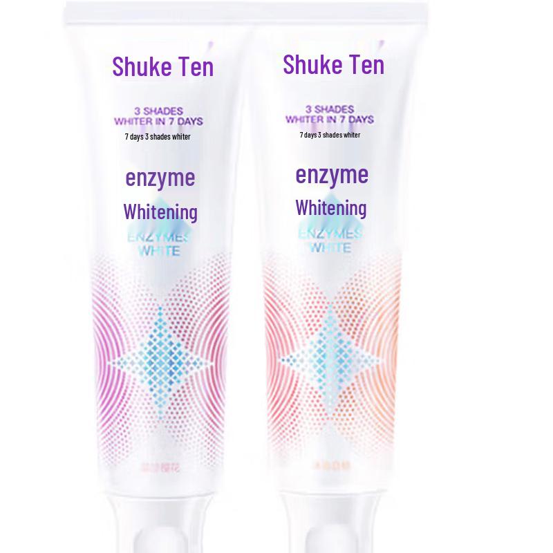 Shuke Whitening Enzyme Toothpaste Twin Pack
