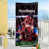 Atletico Madrid Customized Name Beach Towel Super Soft & Absorbent Perfect for Traveling Yoga Camping and Swimming