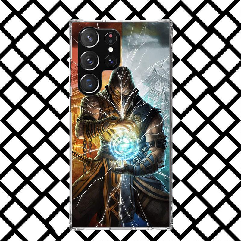 

Mortal Kombat Phone Case for Samsung Galaxy S26 S25 Edge S24 S23 Ultra S22 Plus S21 FE S20 + Soft Cover Print Fundas Galaxy S25 Samsung S20 Plus