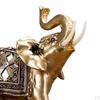 Statue Golden Sculpture Resin Feng Shui Figurine for Car Shelf Cafe Shopwindow Decor