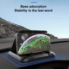 Universal Smartphone Car Mount with A Non-slip Silicone Base, Suitable for Dashboards and Car GPS Mounts