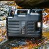 18,5 l Wasservorratsbehälter mit Wasserhahn, Trinkwassereimer, Wasserspenderträger mit großer Kapazität für Fahrzeug, Auto, Camping