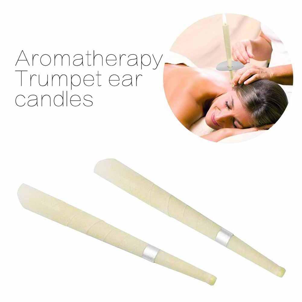 Buy Yousheng 10Pcs Natural Beewax Ear Candles Waxing Cones Smoke Free