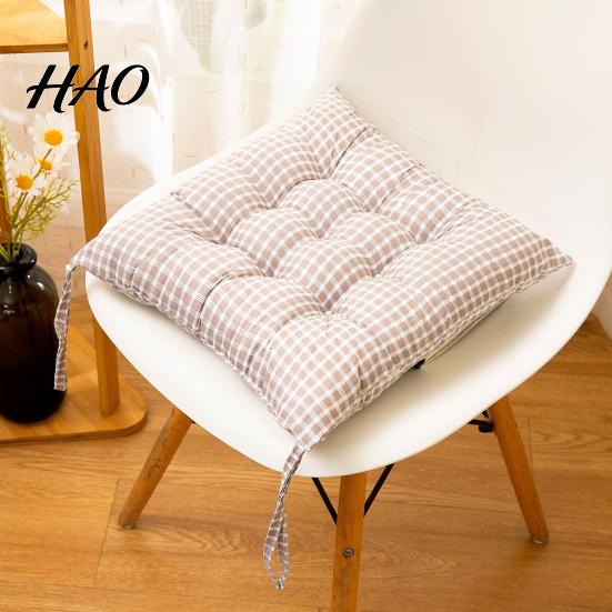Comfortable Cushion for Tatami Mats Square Chair with Ties, Ultra Soft Seat Pad, Animal Flower Pads Kitchen Chairs Pattern, 15.75" X Dining