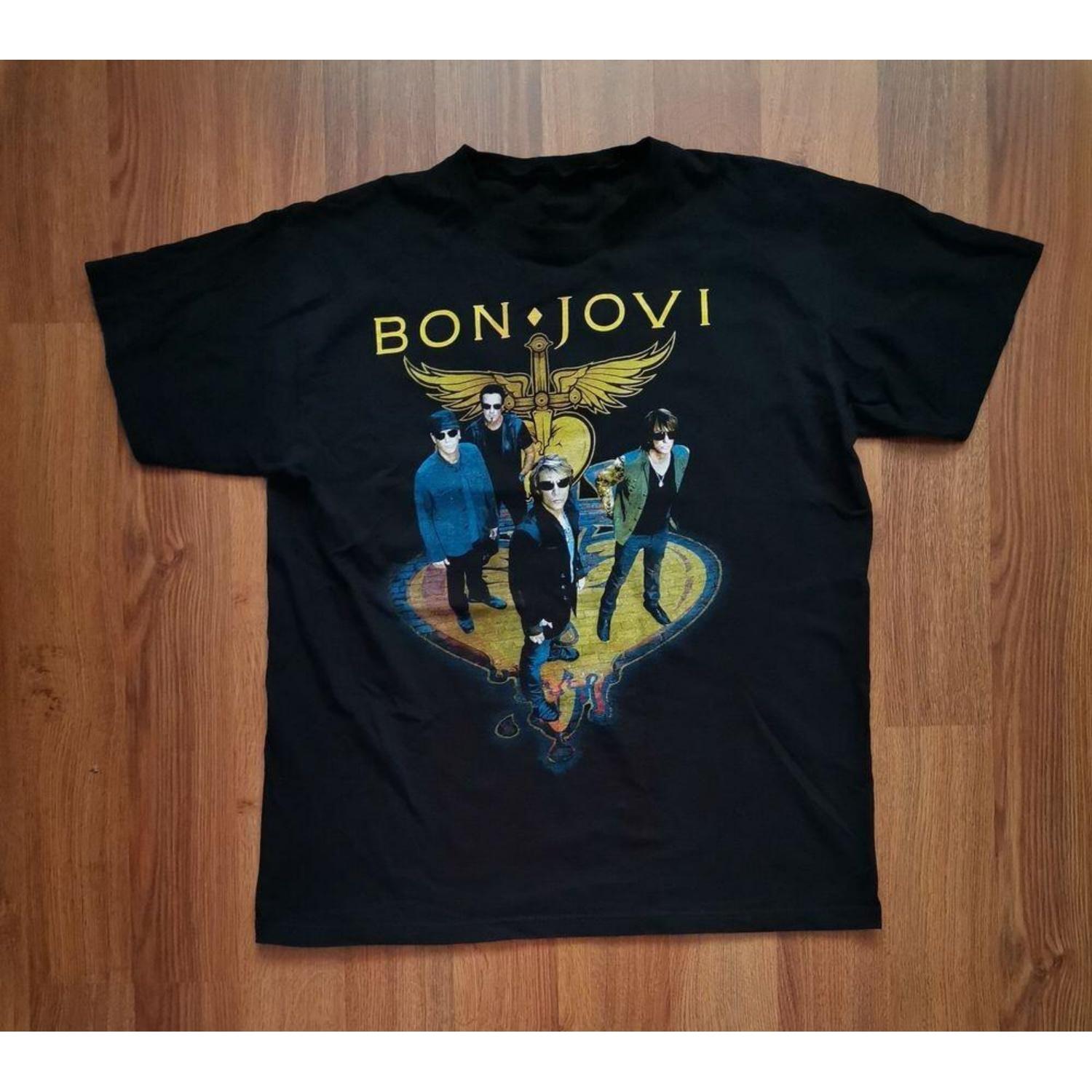 

Bon Jovi Band Members Gift For Fans Unisex S-5XL Shirt SS206 Unisex T-Shirt S чёрный