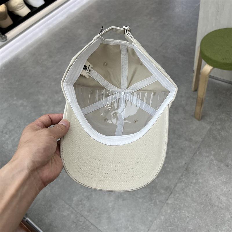 Peaked Cap Unisex New Spring and Autumn Summer Deep Top Showing Face Small Sunscreen Sunshade Wide Brim Baseball Hat