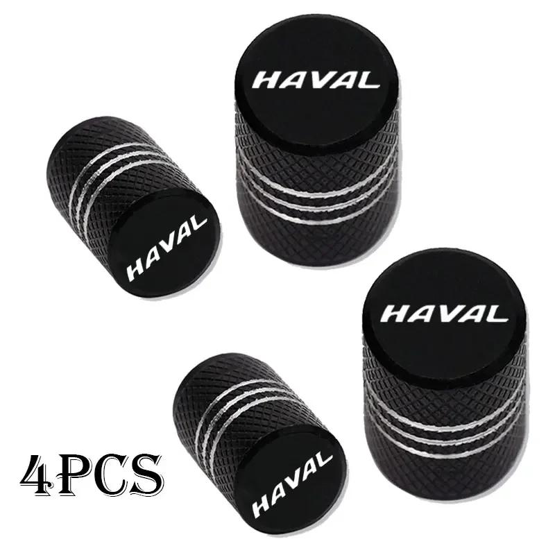 For HAVAL H2 H6 H7 H8 H9 H2S M6 C50 Car Wheel Tire Valve Caps Tyre Stem Covers Airdust Waterproof