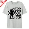 Too Much Too Old TShirt Ska 2 Tone Records Music Retro Top Tee Summer Pure Cotton TShirts Unisex Classics Clothing