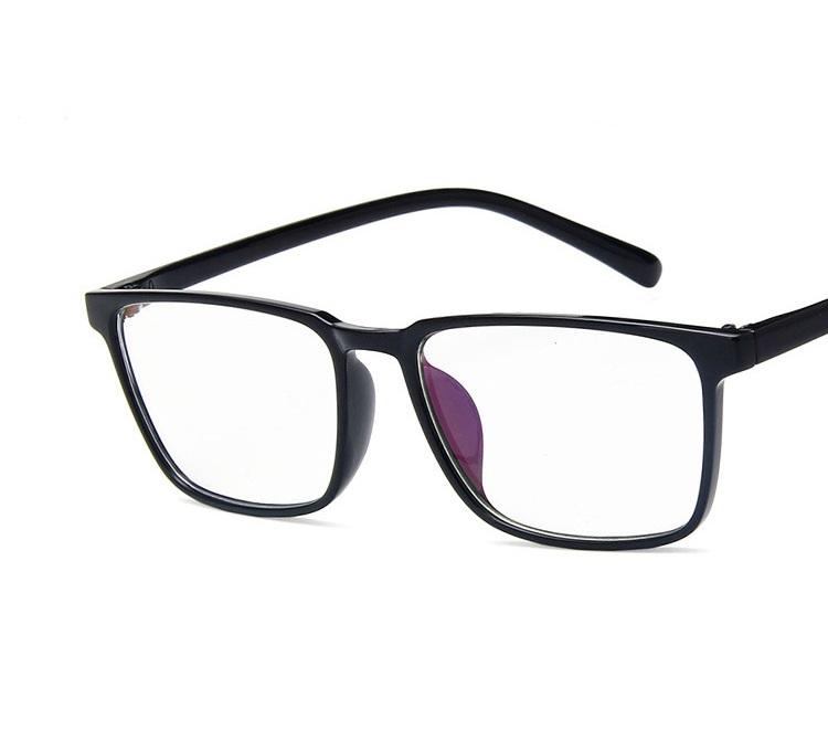 Fashion Vintage Square Glasses Frame Women Men Transparent Clear Lens Optical Spectacle Eyewear Unisex