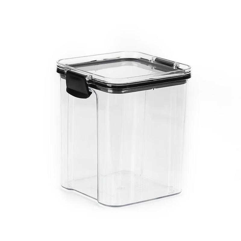 Transparent Airtight Square Plastic Food Storage Container