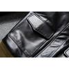 Chinese Size Classic A2 Genuine Horsehide Flight Suit Jacket Aviator Coats Genuine Leather Jacket Men Motorcycle Jackets Autumn