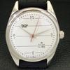 USED INDIAN HMT JANATA HAND-WINDING MENS WHITE COLOR DIAL WATCH A432518-2 R112-a432518